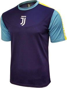 Icon Sports Compatible with Juventus Officially Licensed Soccer Poly Shirt Jersey JV95PT-N