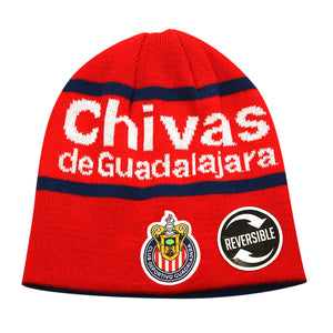 Icon Sports Chivas De Guadalajara Official Licensed Adult Winter Soccer Beanie 02-1
