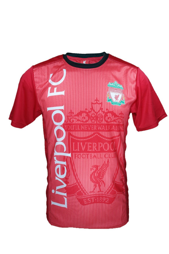 Icon Sports Men Liverpool Officially Licensed Soccer Poly Shirt Jersey LFC DD1H-01G