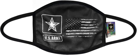 Icon Sports U.S. Army Military Officially Licensed Primary Logo Reusable Face Covering Cloth 01-4