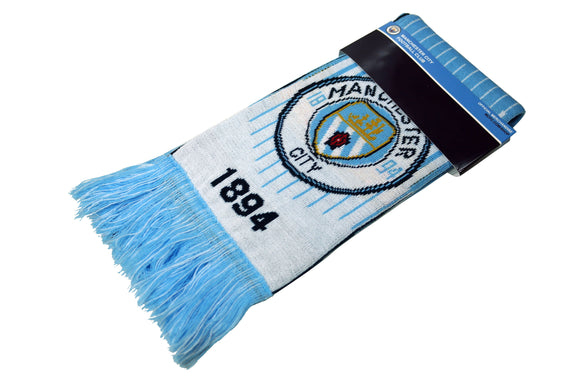 Manchester City F.C. Authentic Official Licensed Product Soccer Scarf - 01-2