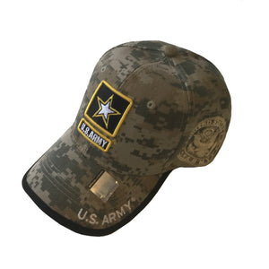 US Army Military Baseball Caps for Soccer Veterans, Retired, Active Duty 02-4
