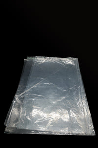 Tripact LDPE Clear Flat Poly Bags Gusseted Bags - 18" x 24" - 1.25 mil  800pcs (2 Box)