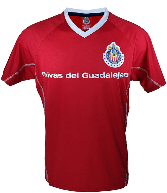 Rhinox Chiva De Guadalajara Soccer Official Adult Men Soccer Poly Jersey -003