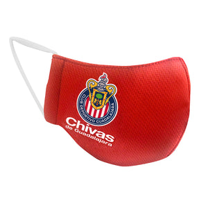 Icon Sports Chivas Del Guadalajara Team Club Reusable Face Covering Cloth 01