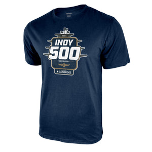 Icon Sports Men Indy 500 Licensed  T-Shirt Cotton Tee -04