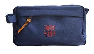 FC Barcelona Official Drawstring Gym Soccer Toilerty Bag Travel Bag