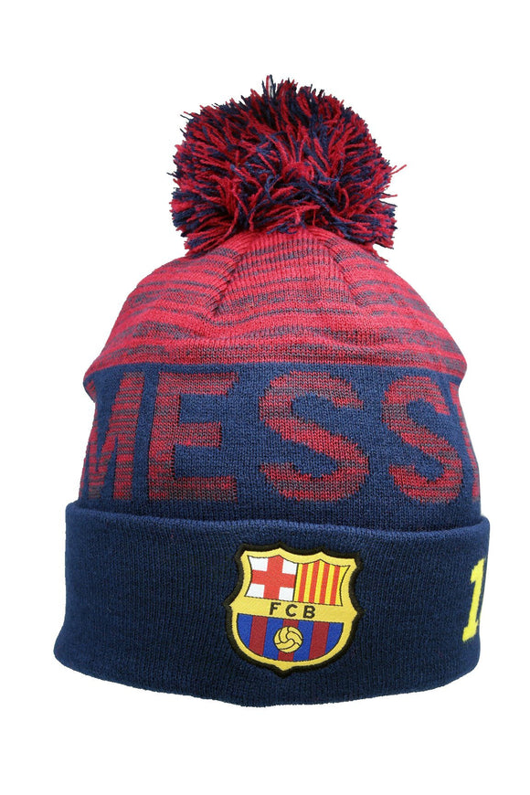 Icon Sports FC Barcelona Official Licensed Adult Winter Soccer Beanie 04-5