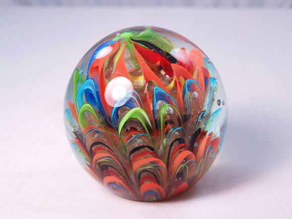 M Design Art Handcraft Black & White Stripe Paperweight